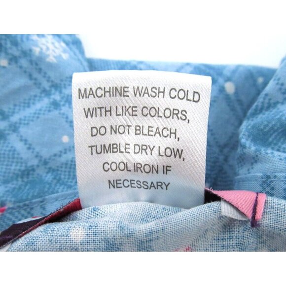 Vtg Scrub Works Scrub Top Womens Large Christmas Faux Wrap Pocket Nurse Snowman - Picture 5 of 10